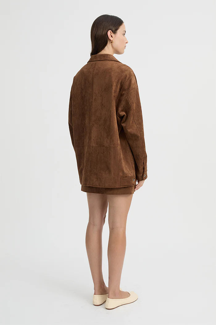 Blanca Fraser Jacket in Coffee