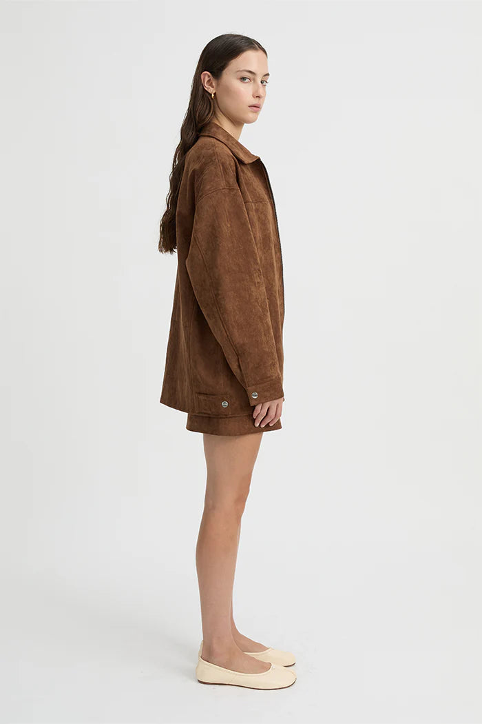 Blanca Fraser Jacket in Coffee