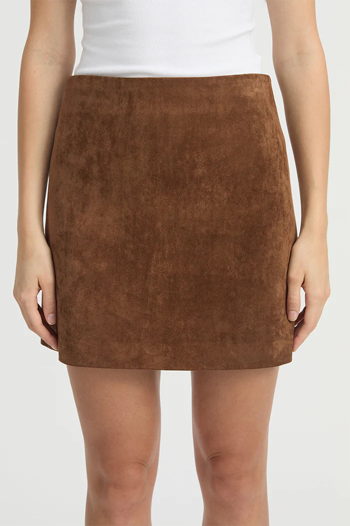 Blanca Fraser Skirt in Coffee