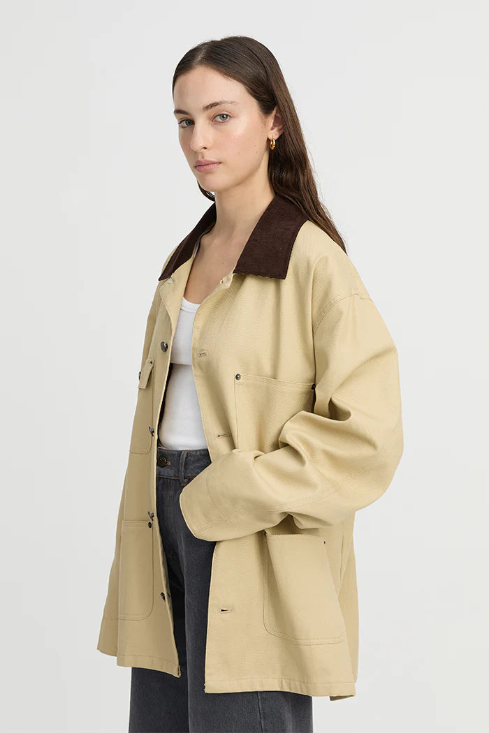 Blanca Louis Barn Jacket in Cream