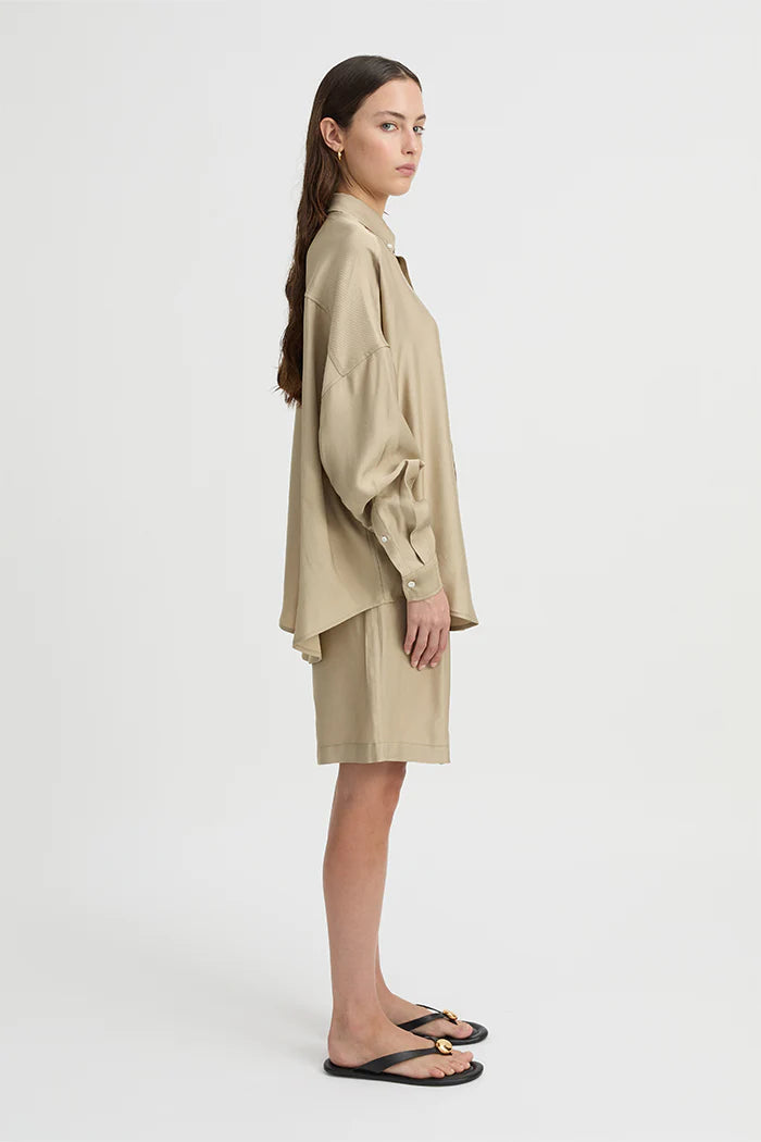 Blanca Olivia Shirt in Beige