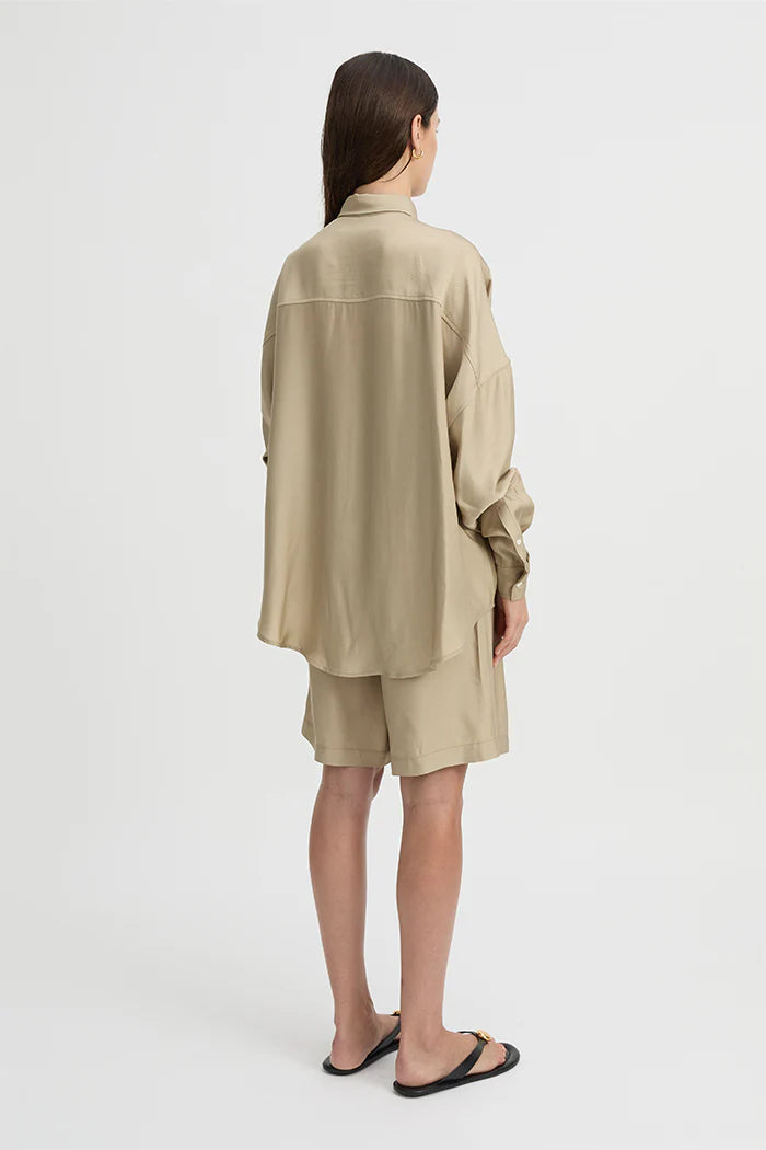 Blanca Olivia Shirt in Beige