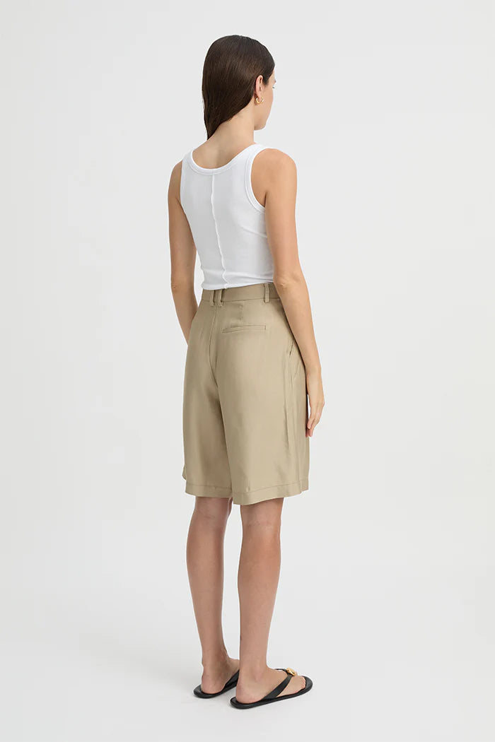 Blanca Olivia Short in Beige