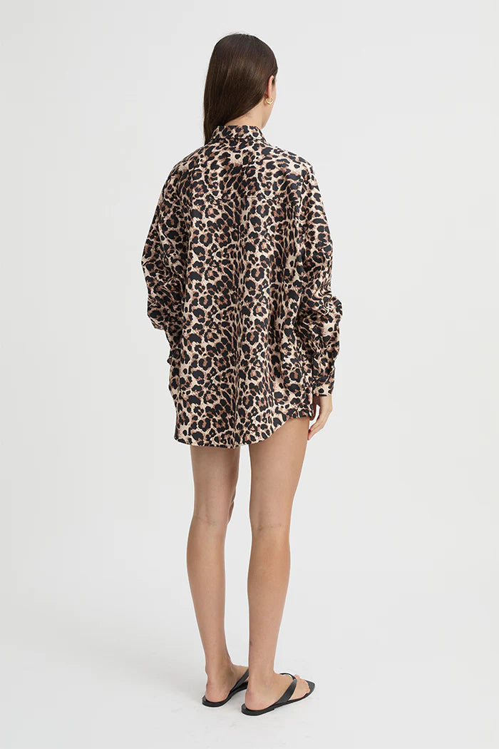 Blanca Rachel Shirt in Leopard