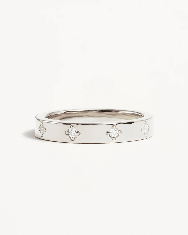 By Charlotte Live In Love Ring in Sterling Silver