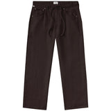 Citizens of Humanity Brynn Linen Drawstring Trouser in Chocolate
