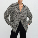 Matteau Long Sleeve Silk Shirt in Kyoto