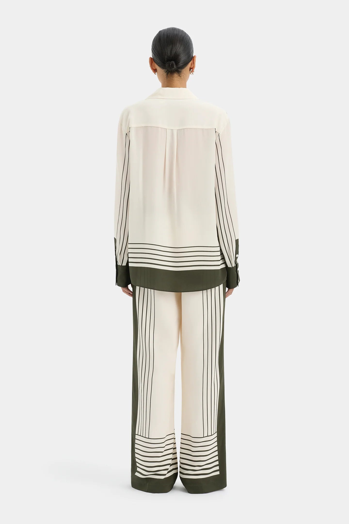 Sir Leilana Tailored Pant in Garden Stripe