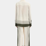 Sir Leilana Shirt in Garden Stripe