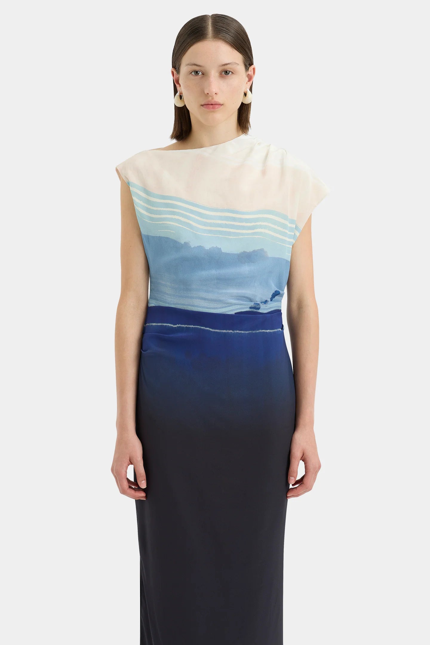 Sir Mariner Midi Dress in Shoreline Stripe