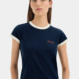 Sir Yes SIR. Fitted Tee in Midnight
