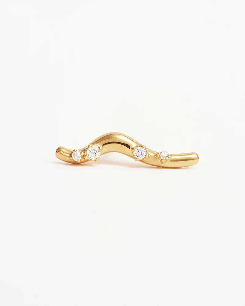 By Charlotte Chasing Tides Earrings in 18K Gold Vermeil