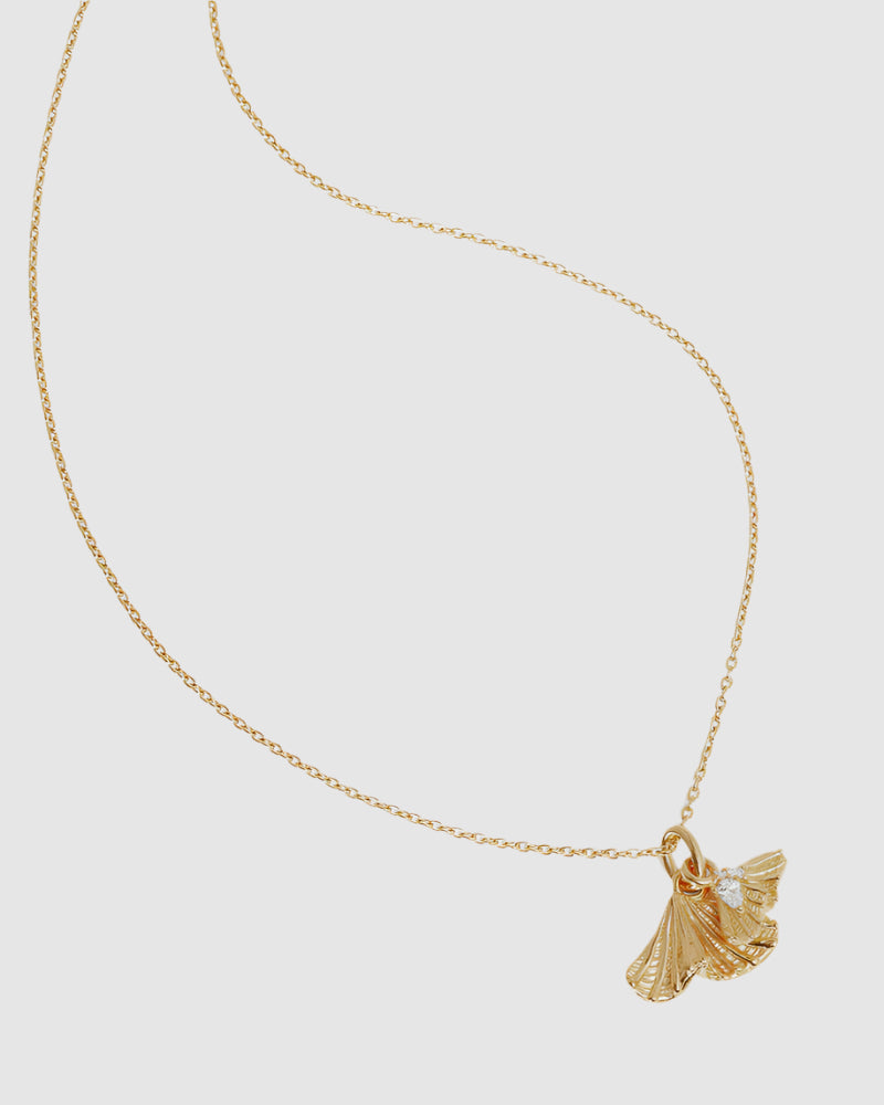 By Charlotte Ocean Whisper Necklace in 18K Gold Vermeil