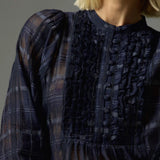 Zoe Kratzmann Passage Top in Ink Black Check