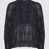 Zoe Kratzmann Passage Top in Ink Black Check