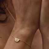 By Charlotte Lotus Bracelet in 18K Gold Vermeil