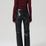 Citizens Of Humanity Genova Low Rise Boot in Leather in Black