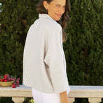 Frank and Eileen Gabi Popover Shirt in Sand