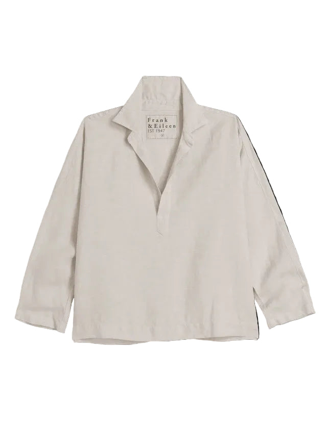 Frank and Eileen Gabi Popover Shirt in Sand