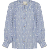 Ilio Nema Salome Blouse in Eyelet Stripe Voile