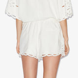 Isabel Marant Balyme Shorts in White