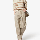 Isabel Marant Romera Pullover in Ecru and Bronze