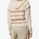 Isabel Marant Romera Pullover in Ecru and Bronze