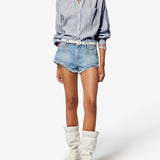 Isabel Marant Sapha Top in Blue