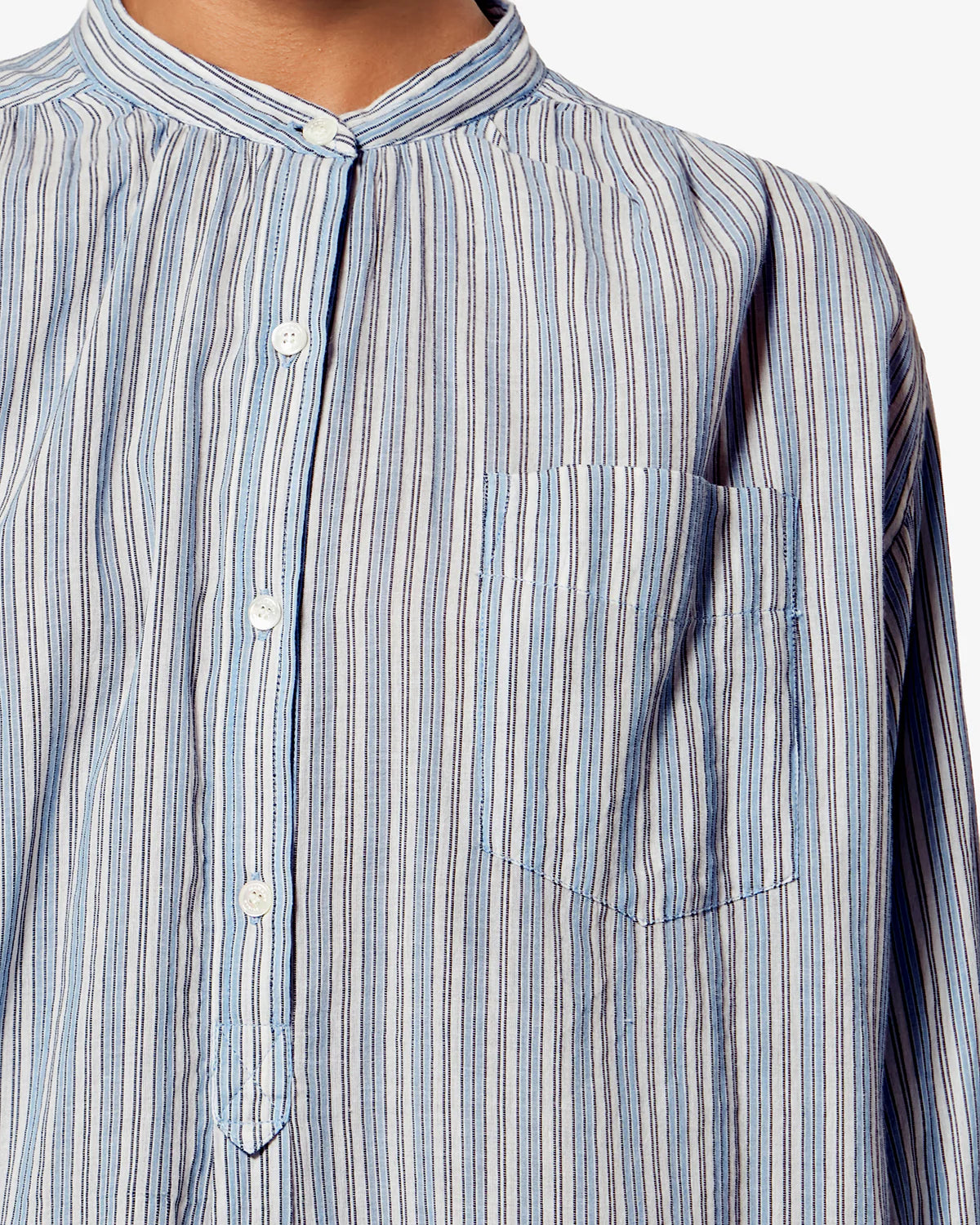 Isabel Marant Sapha Top in Blue