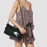 Isabel Marant Winna Day Shoulder Bag in Black