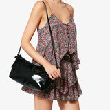 Isabel Marant Winna Day Shoulder Bag in Black