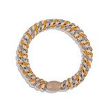 Kknekki Hair Tie in Mix Curry Camo Silver Glitter