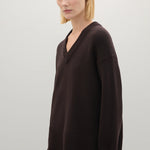 A Emery Lewis Knit in Mahogany