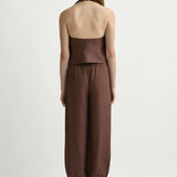 Posse Phoebe Top in Chocolate and Vanilla