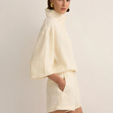 Sarah-Jane Clarke Wander Sweater in Twilight Ivory