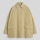 Toteme Cord Overshirt in Beige