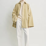 Toteme Cord Overshirt in Beige