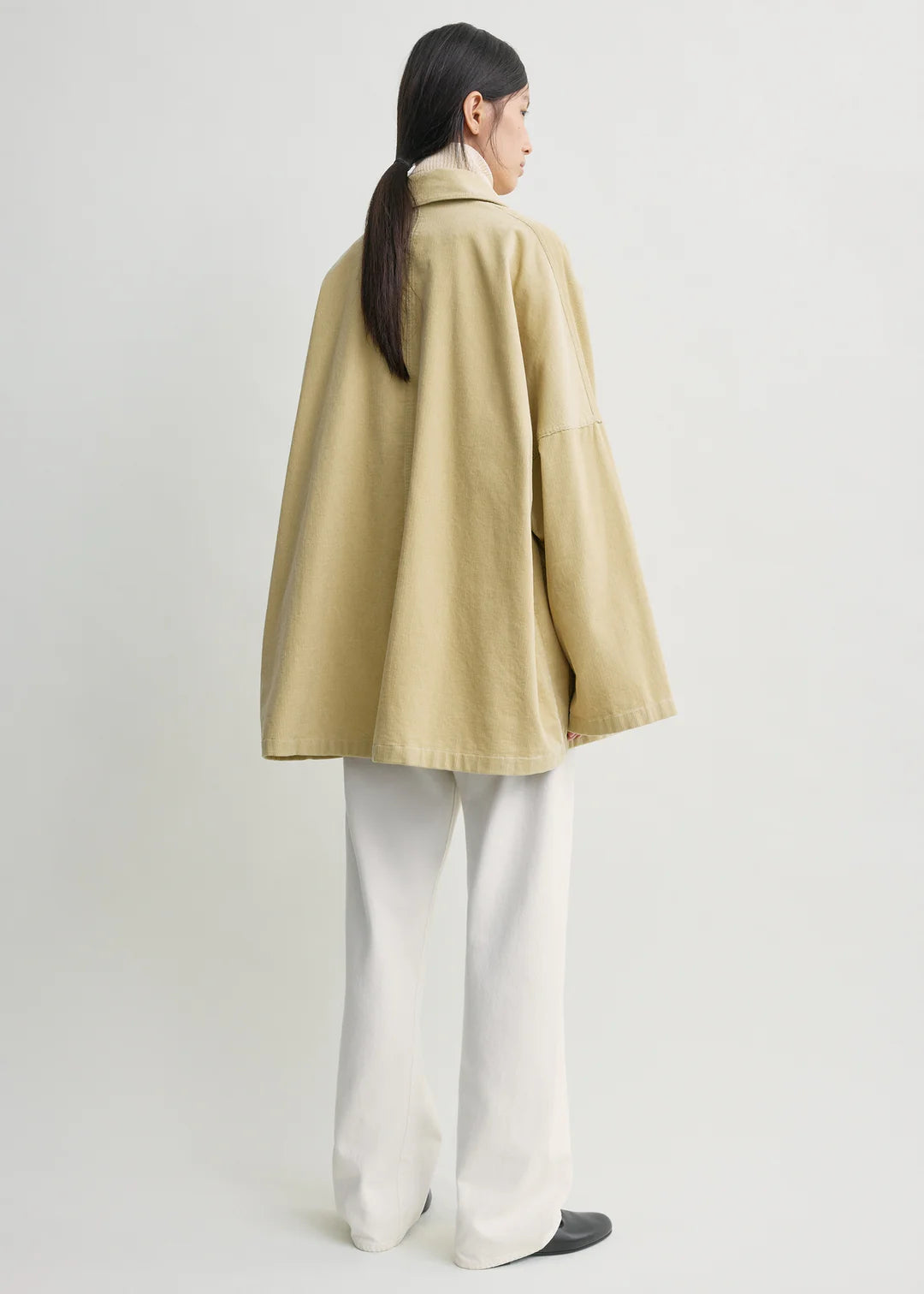 Toteme Cord Overshirt in Beige