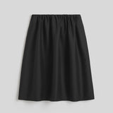Toteme Gathered Evening Skirt in Black
