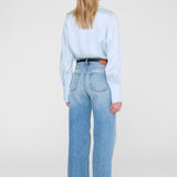 Anine Bing Bethany Shirt in Pale Blue