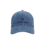 Anine Bing Jeremy Baseball Cap AB in Shadow Blue