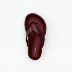 Alias Mae Akiko Flat in Burgundy Oily Crinkle Leather - outfit inspiration