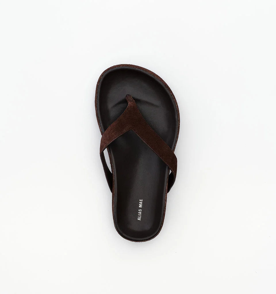Alias Mae Akiko Flat in Choc Suede - outfit inspiration