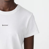 Bassike Embroidered Baby T-shirt in White