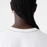 Bassike Embroidered Baby T-shirt in White