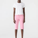 Bassike Embroidered Baby T-shirt in White