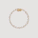 By Charlotte Dream Lover Tennis Bracelet in 18K Gold Vermeil