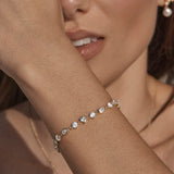 By Charlotte Dream Lover Tennis Bracelet in 18K Gold Vermeil
