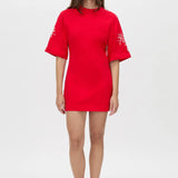Camilla and Marc Eviva Mini Dress in Poppy Red