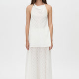 Camilla and Marc Louise Hankerchief Top in Soft White Check